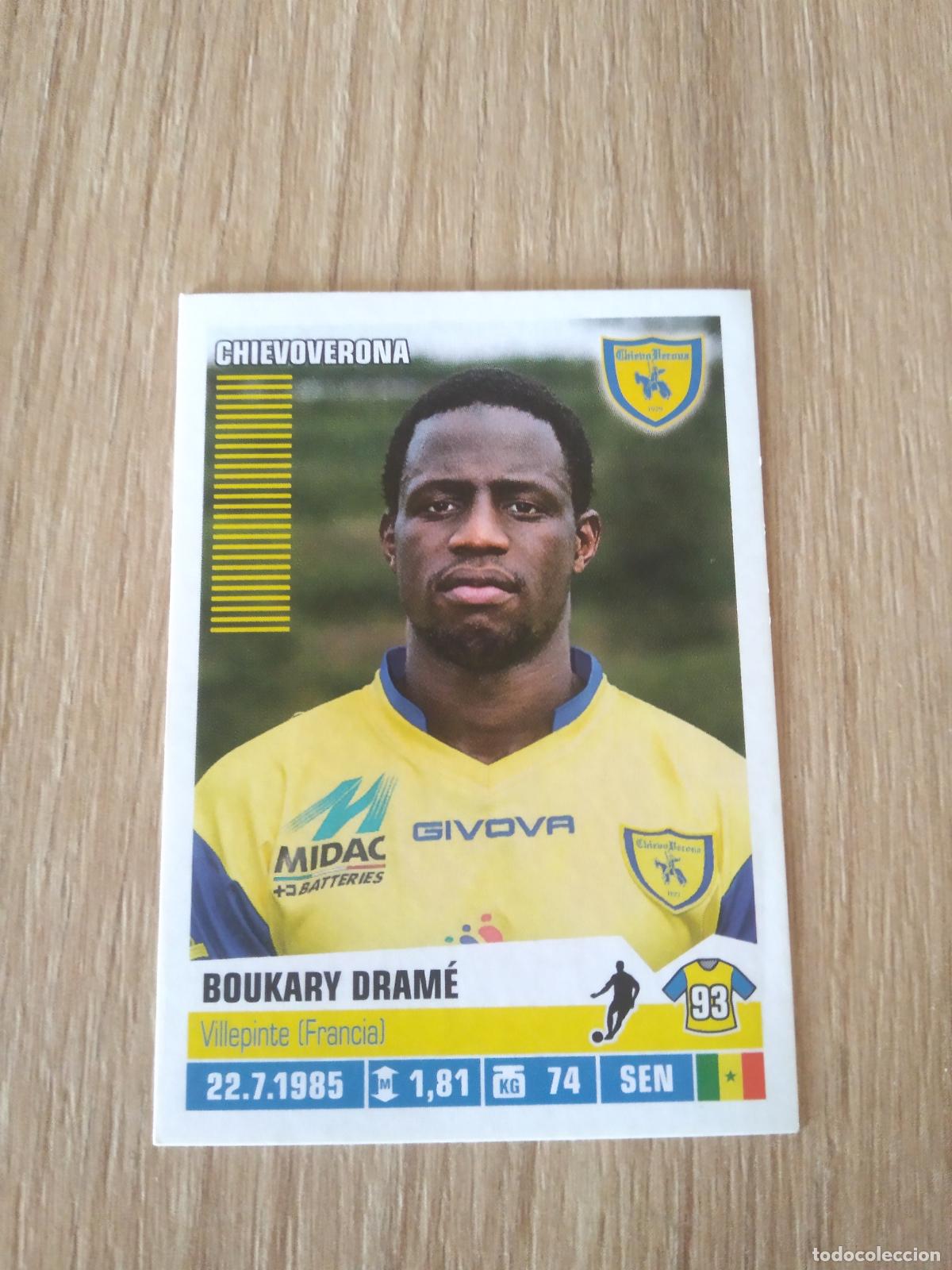 Cromos de F&uacute;tbol: 115 BOUKARY DRAME CHIEVOVERONA CROMO FUTBOL PANINI LIGA ITALIA 12-13 CALCIATORI 2012-2013