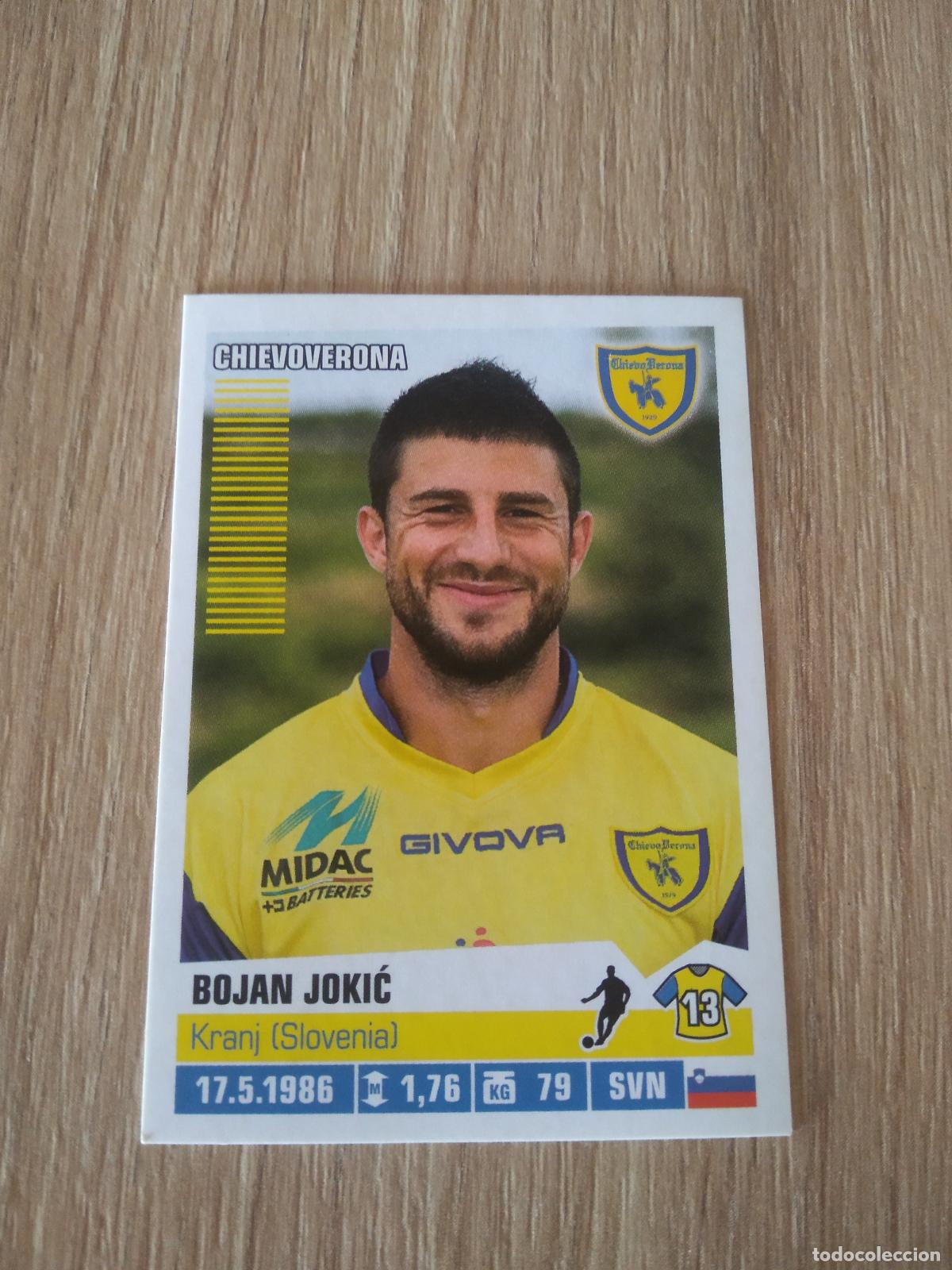 Cromos de F&uacute;tbol: 116 BOJAN JOKIC CHIEVOVERONA CROMO FUTBOL PANINI LIGA ITALIA 12-13 CALCIATORI 2012-2013