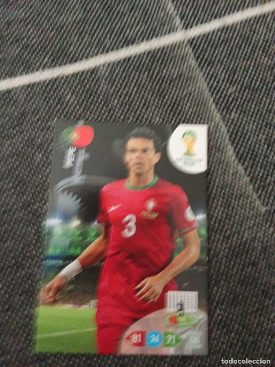 Cromos de F&uacute;tbol: Nani Portugal FIFA world CUP brasil 2014 ADRENALYN
