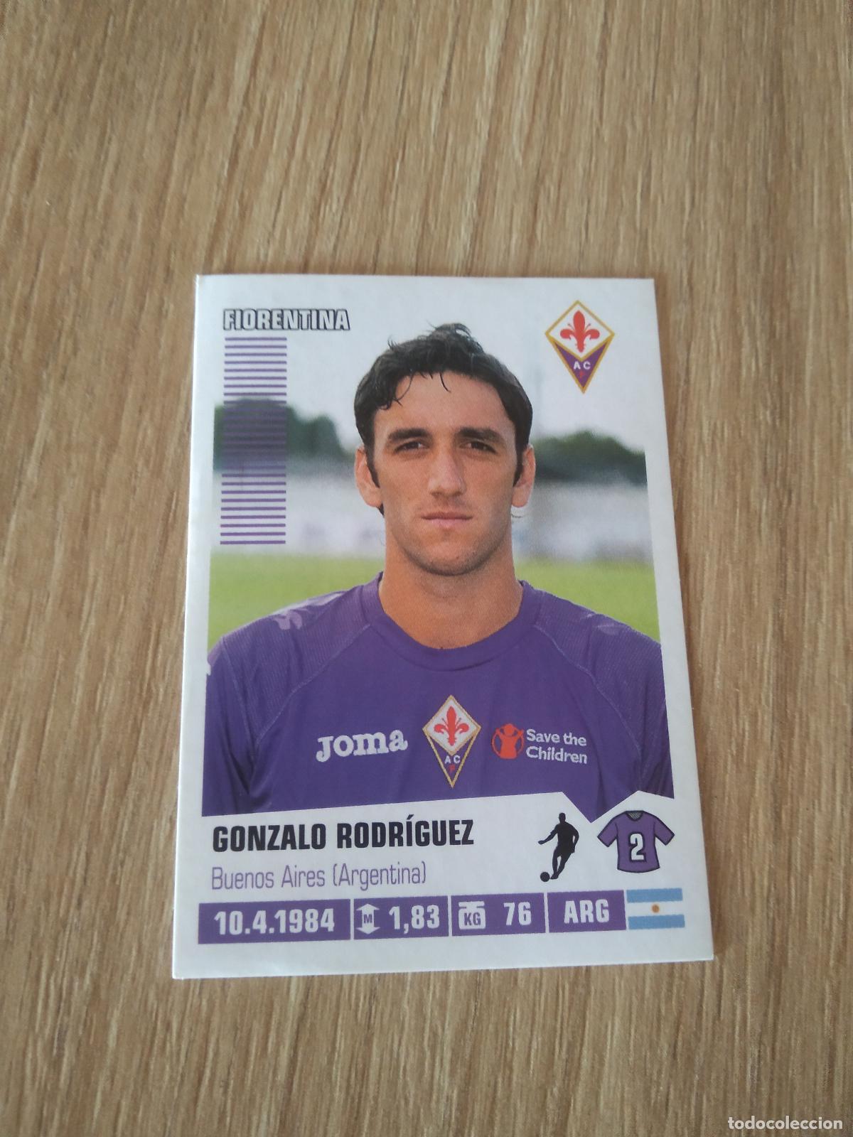 Cromos de F&uacute;tbol: 131 GONZALO RODRIGUEZ FIORENTINA CROMO FUTBOL PANINI LIGA ITALIA 12-13 CALCIATORI 2012-2013