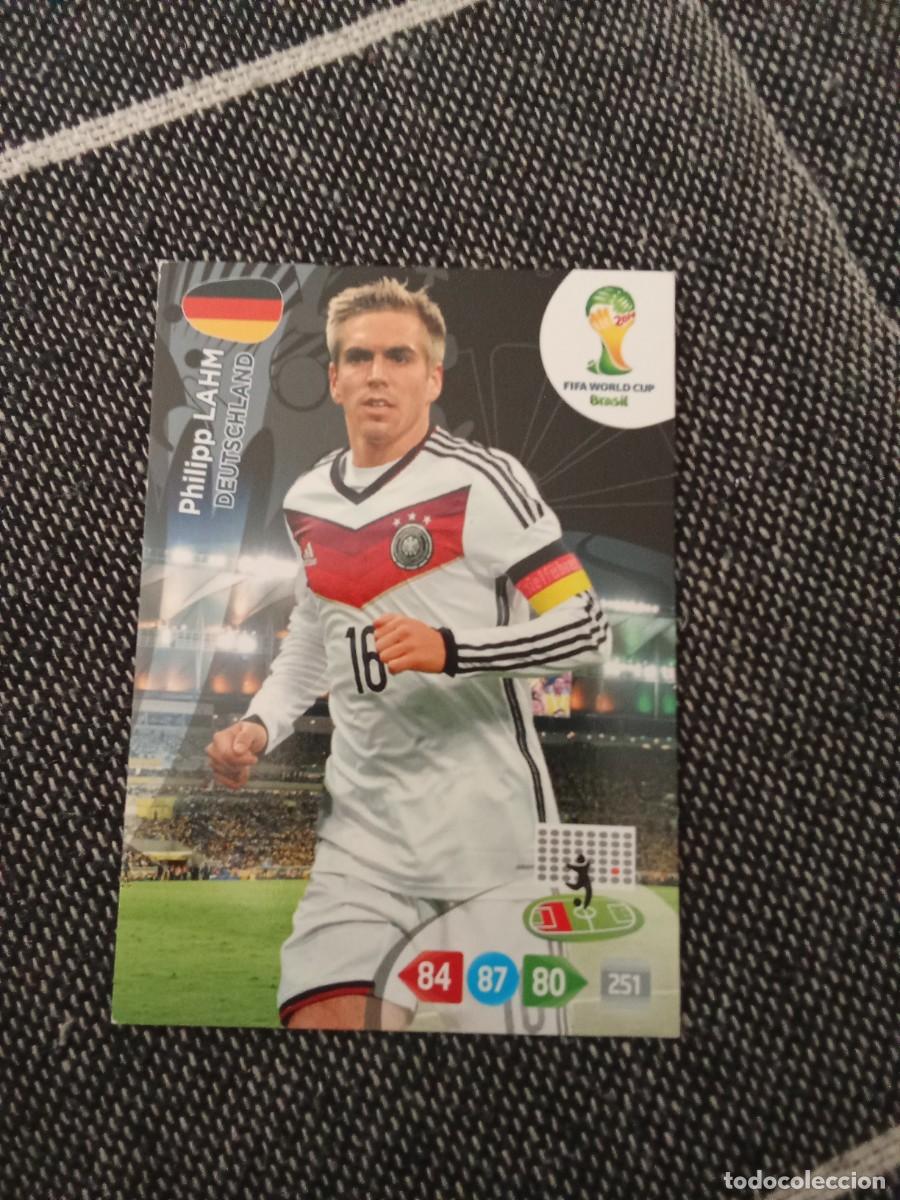 Cromos de F&uacute;tbol: Lahm alemnia FIFA world CUP brasil 2014 ADRENALYN
