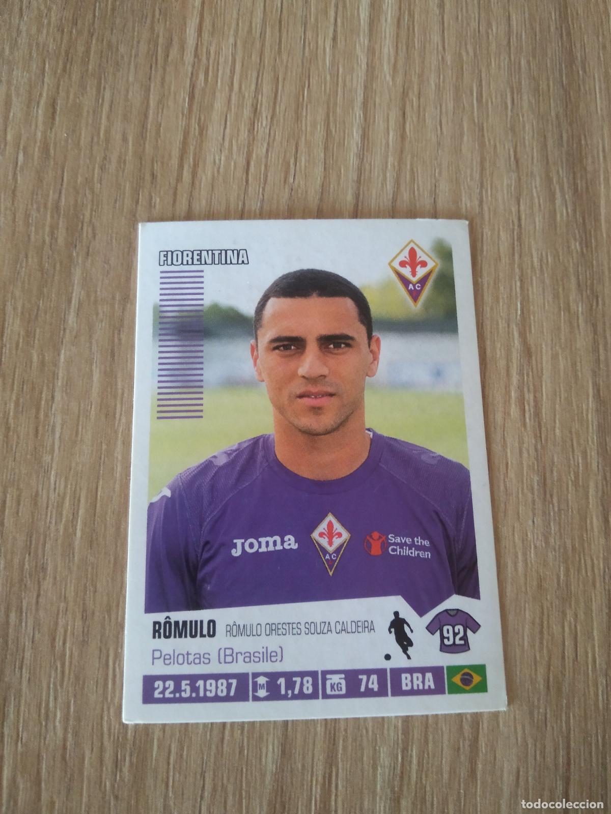 Cromos de f&uacute;tbol: 140 ROMULO FIORENTINA CROMO FUTBOL PANINI LIGA ITALIA 12-13 CALCIATORI 2012-2013
