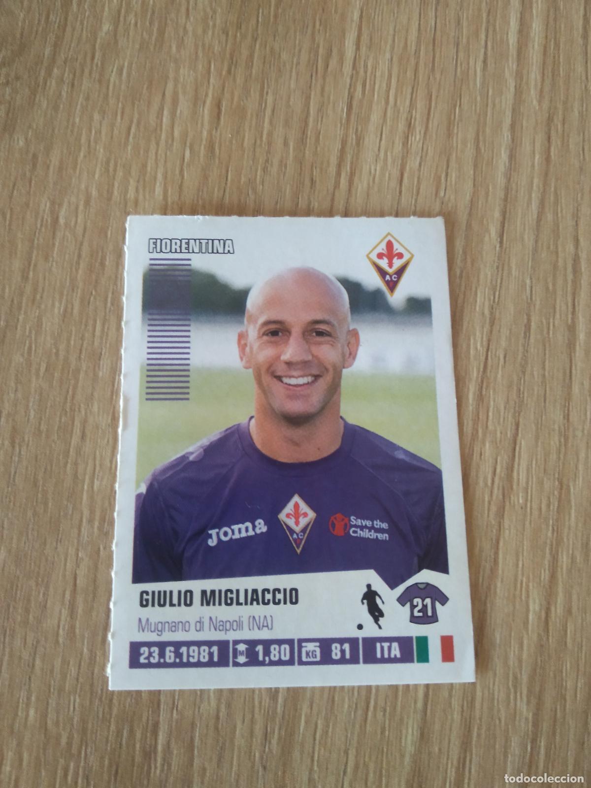 Cromos de f&uacute;tbol: 141 GIULIO MIGLIACCIO FIORENTINA CROMO FUTBOL PANINI LIGA ITALIA 12-13 CALCIATORI 2012-2013