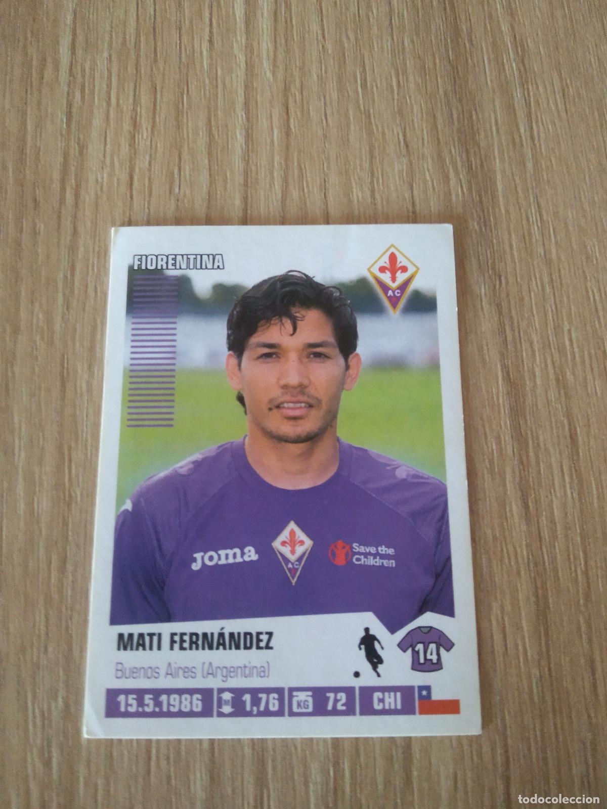 Cromos de f&uacute;tbol: 145 MATI FERNANDEZ FIORENTINA CROMO FUTBOL PANINI LIGA ITALIA 12-13 CALCIATORI 2012-2013