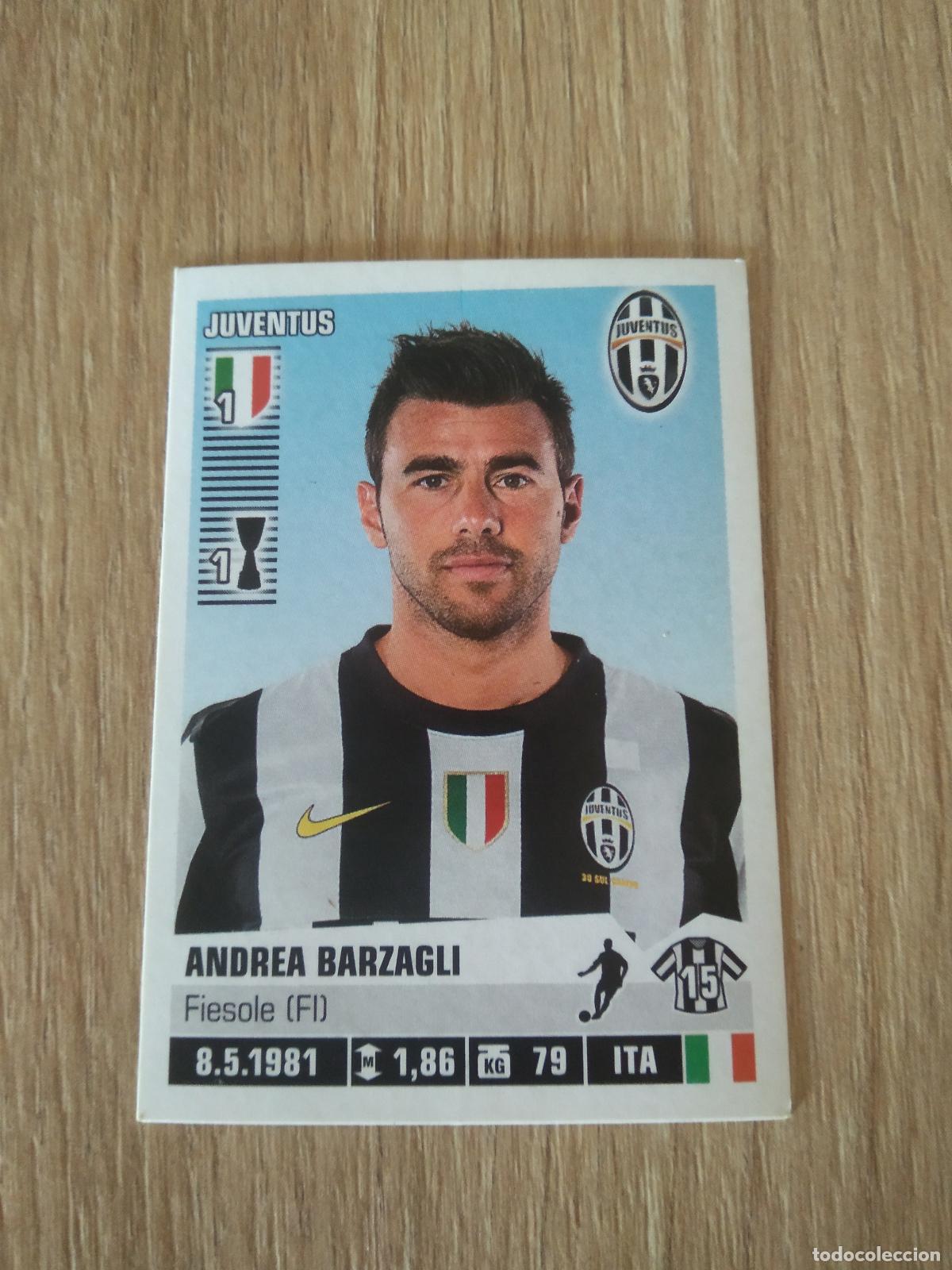 Figurine di Calcio: 203 BARZAGLI JUVENTUS TURIN CROMO FUTBOL PANINI LIGA ITALIA 12-13 CALCIATORI 2012-2013