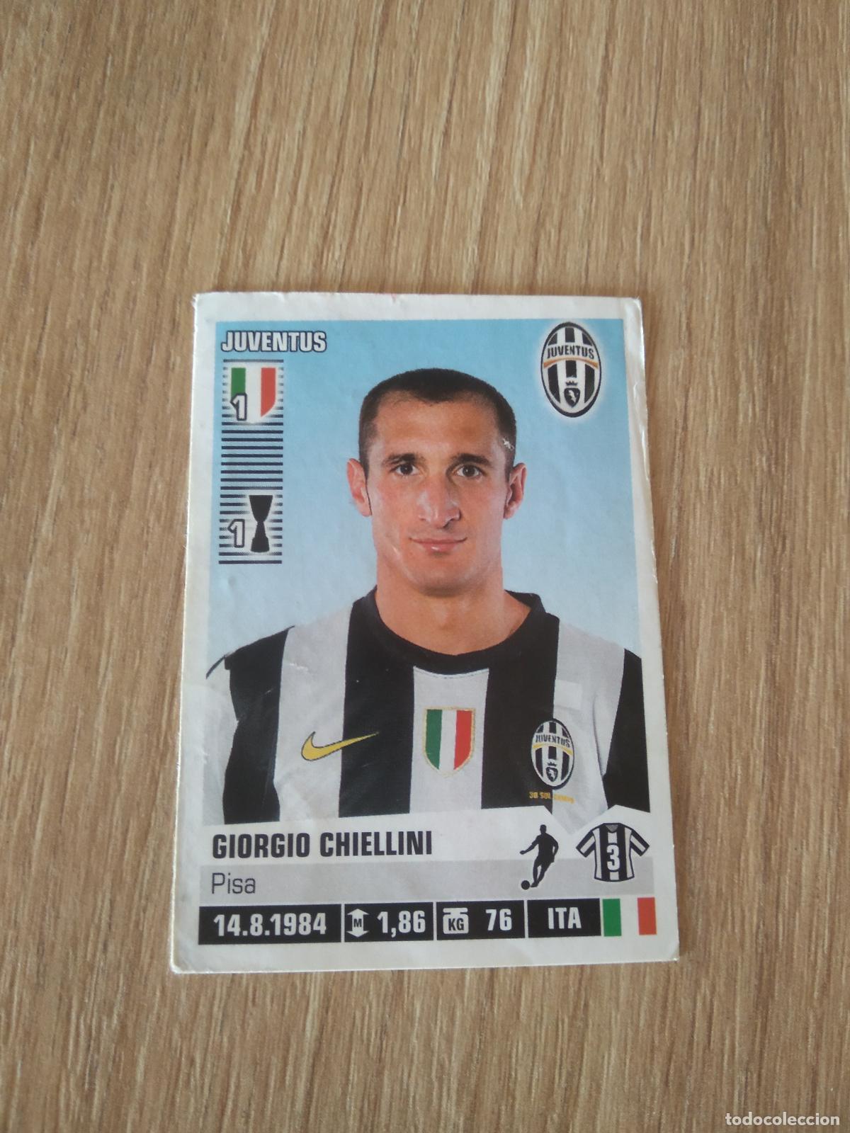 Figurine di Calcio: 208 CHIELLINI JUVENTUS TURIN CROMO FUTBOL PANINI LIGA ITALIA 12-13 CALCIATORI 2012-2013