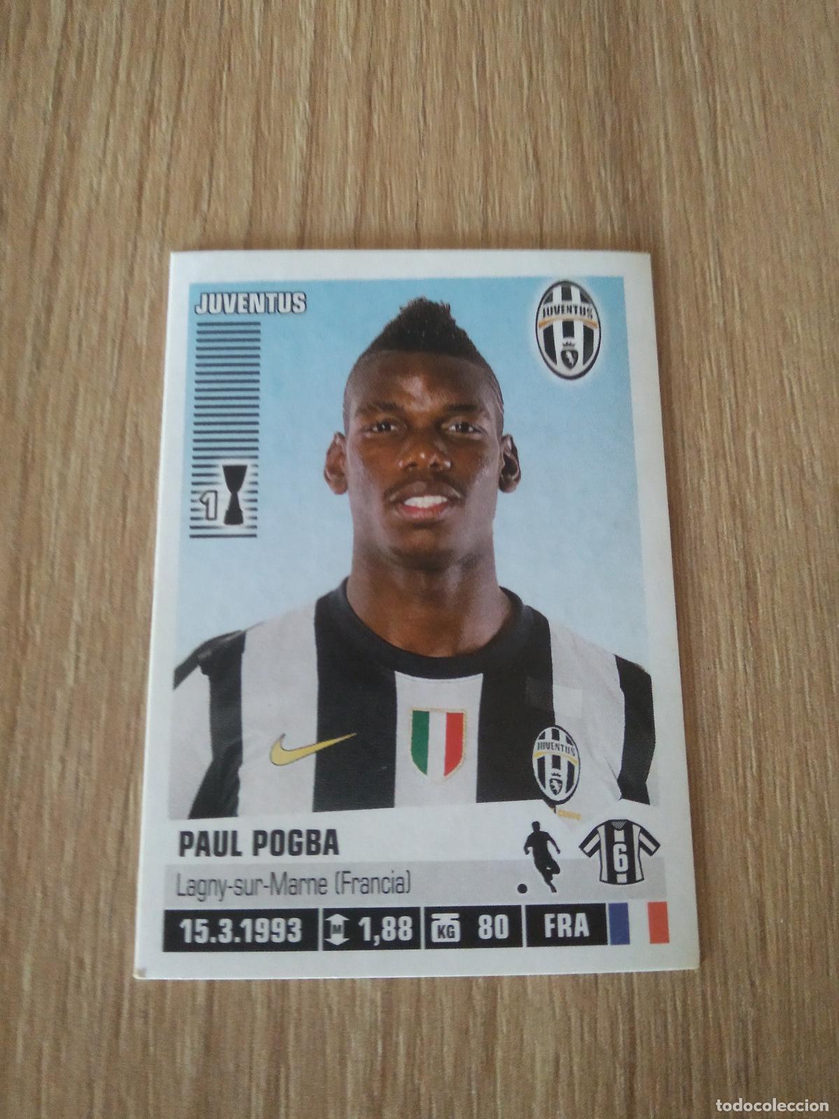 Figurine di Calcio: 213 POGBA ROOKIE JUVENTUS TURIN CROMO FUTBOL PANINI LIGA ITALIA 12-13 CALCIATORI 2012-2013