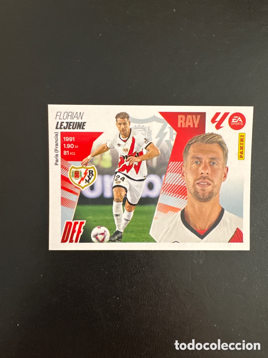 Figurine di Calcio: LEJEUNE RAYO VALLECANO NUMERO 7 LIGA ESTE 2025 2026