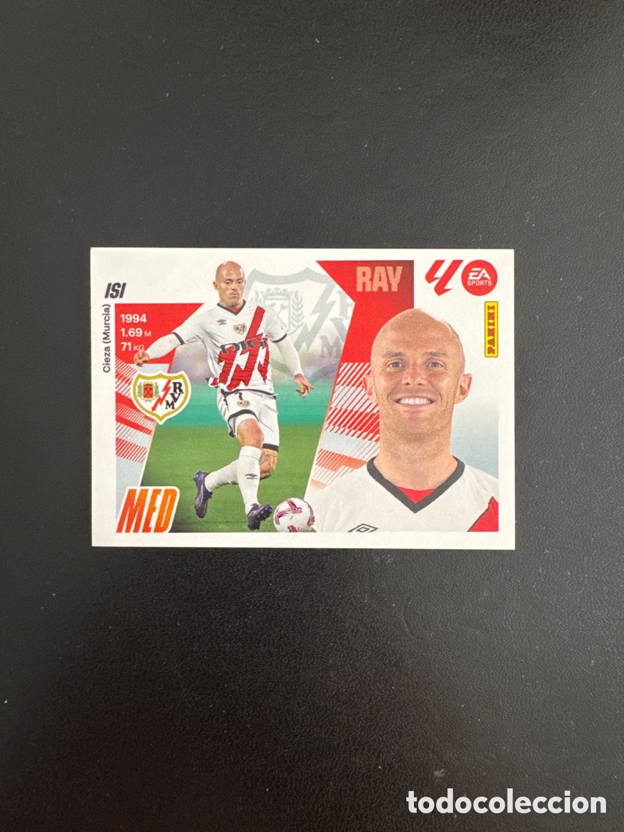 Fu&szlig;ball-Sticker: ISI RAYO VALLECANO NUMERO 14 LIGA ESTE 2025 2026