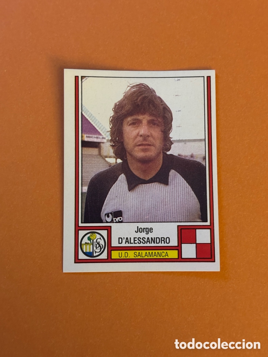 Cromos de F&uacute;tbol: Salamanca - 239 D'alessandro - F&uacute;tbol 83 Panini 1982-1983, 82-83 - Nunca pegado