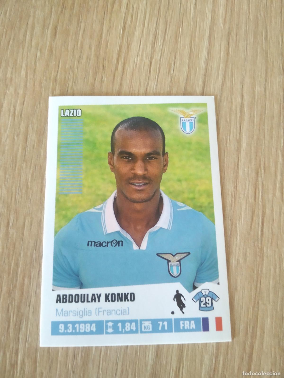 Cromos de F&uacute;tbol: 237 ABDOULAY KONKO LAZIO CROMO FUTBOL PANINI LIGA ITALIA 12-13 CALCIATORI 2012-2013