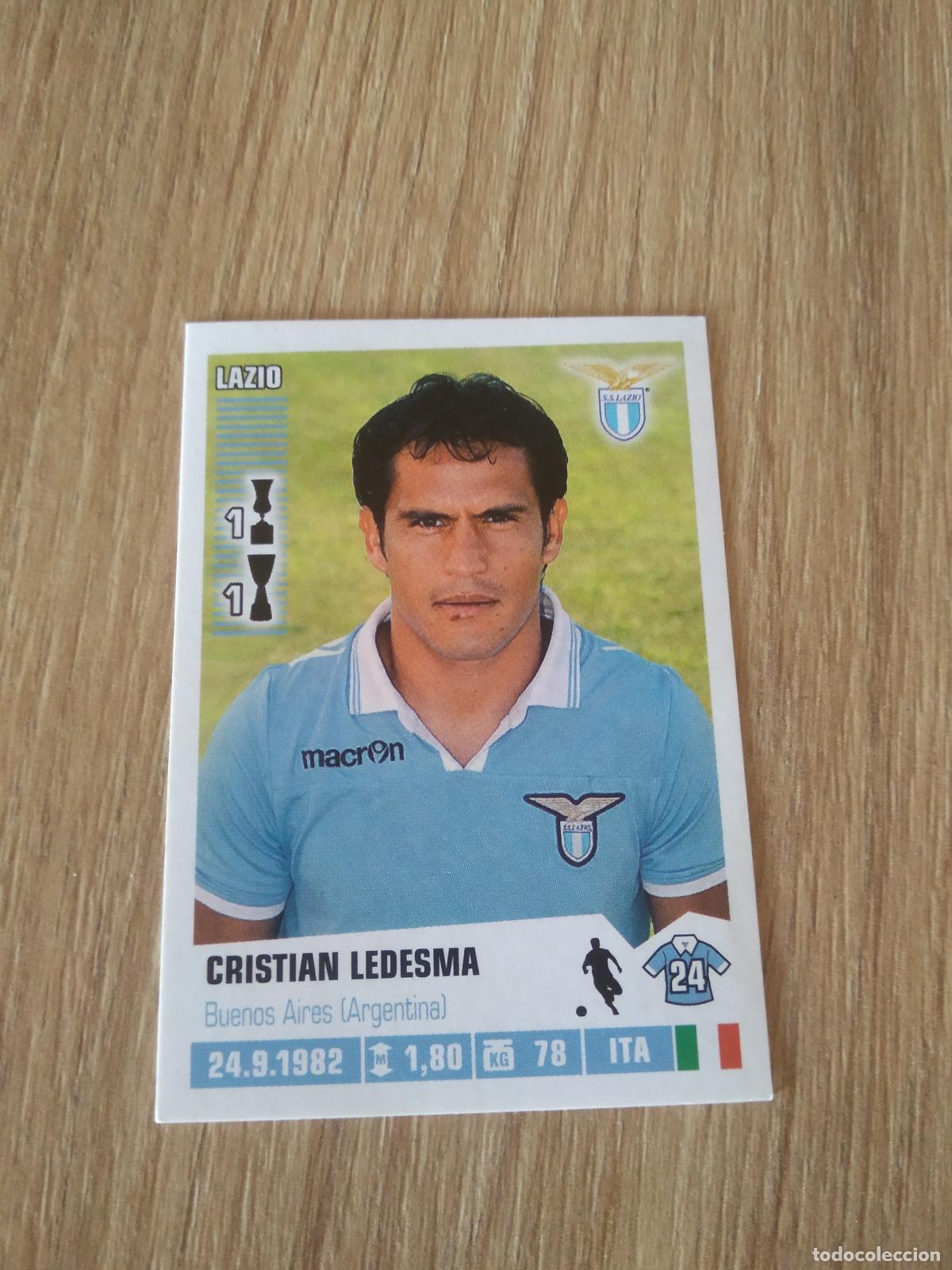 Cromos de F&uacute;tbol: 238 CRISTIAN LEDESMA LAZIO CROMO FUTBOL PANINI LIGA ITALIA 12-13 CALCIATORI 2012-2013