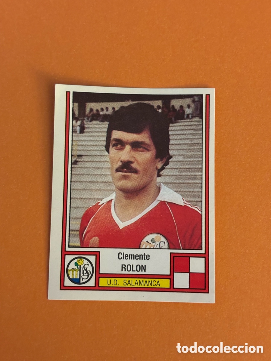 Cromos de F&uacute;tbol: Salamanca - N&ordm; 251 Clemente Rolon - F&uacute;tbol 83 Panini 1982-1983, 82-83 - Nunca pegado