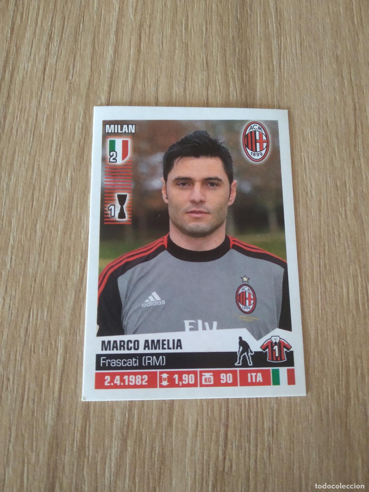 Cromos de F&uacute;tbol: 250 MARCO AMELIA AC MILAN CROMO FUTBOL PANINI LIGA ITALIA 12-13 CALCIATORI 2012-2013