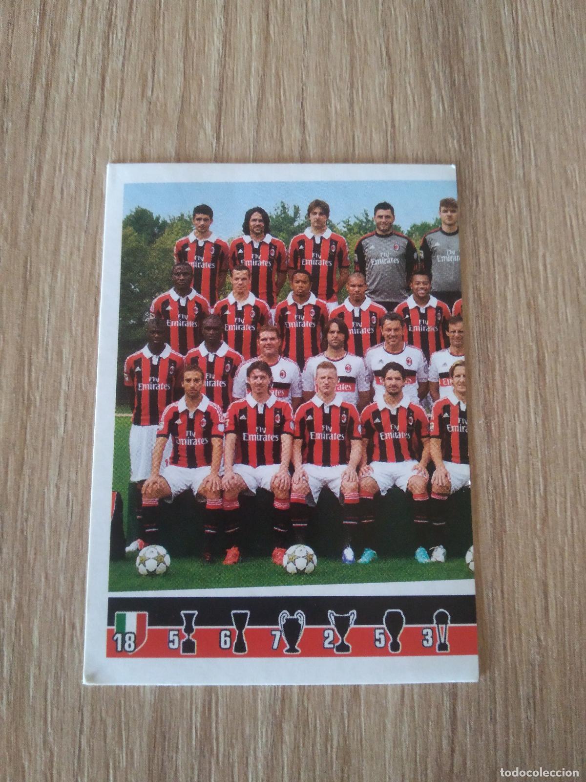 Cromos de F&uacute;tbol: 253 EQUIPO PLANTILLA AC MILAN CROMO FUTBOL PANINI LIGA ITALIA 12-13 CALCIATORI 2012-2013
