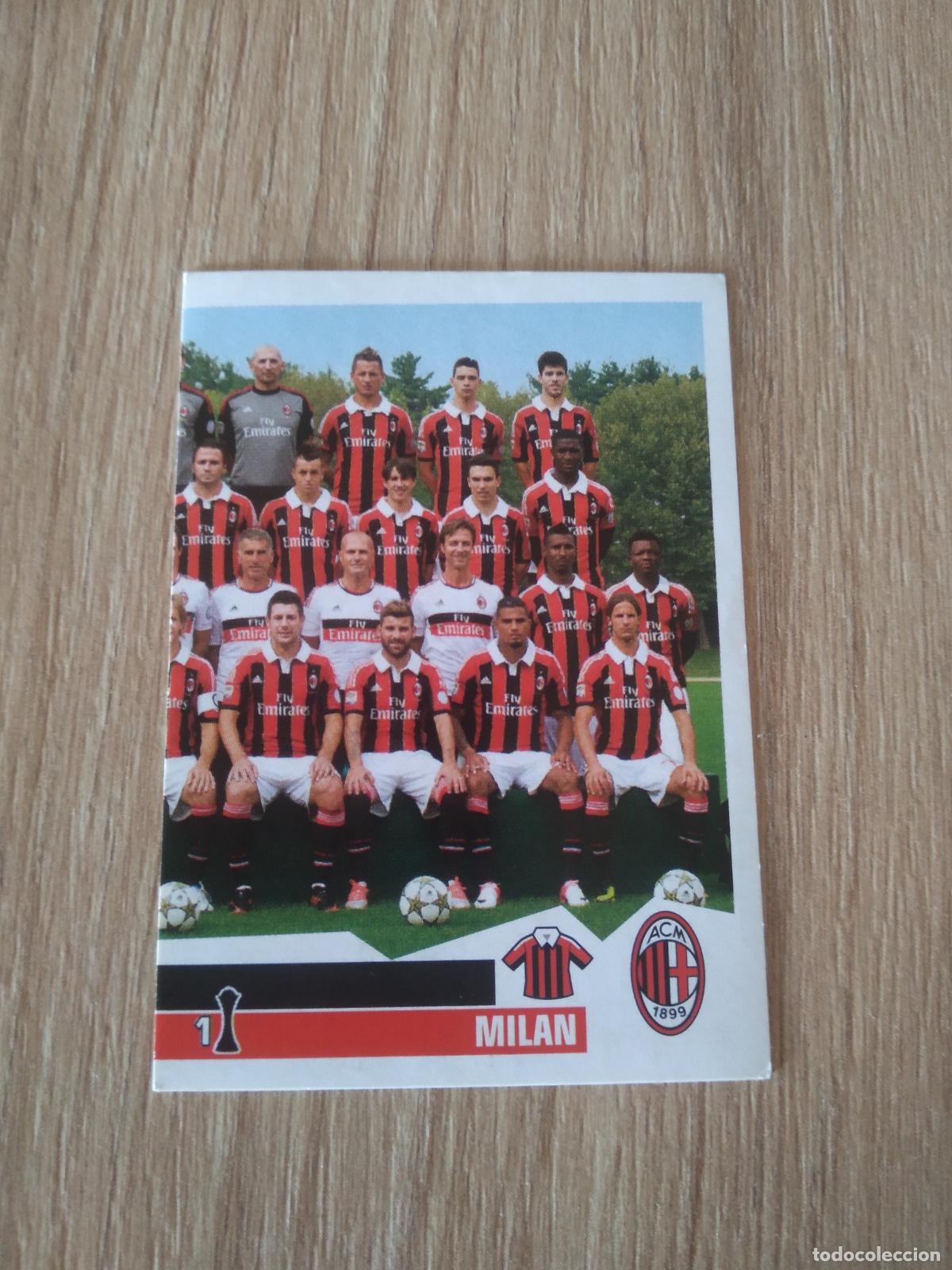 Cromos de F&uacute;tbol: 254 EQUIPO PLANTILLA AC MILAN CROMO FUTBOL PANINI LIGA ITALIA 12-13 CALCIATORI 2012-2013