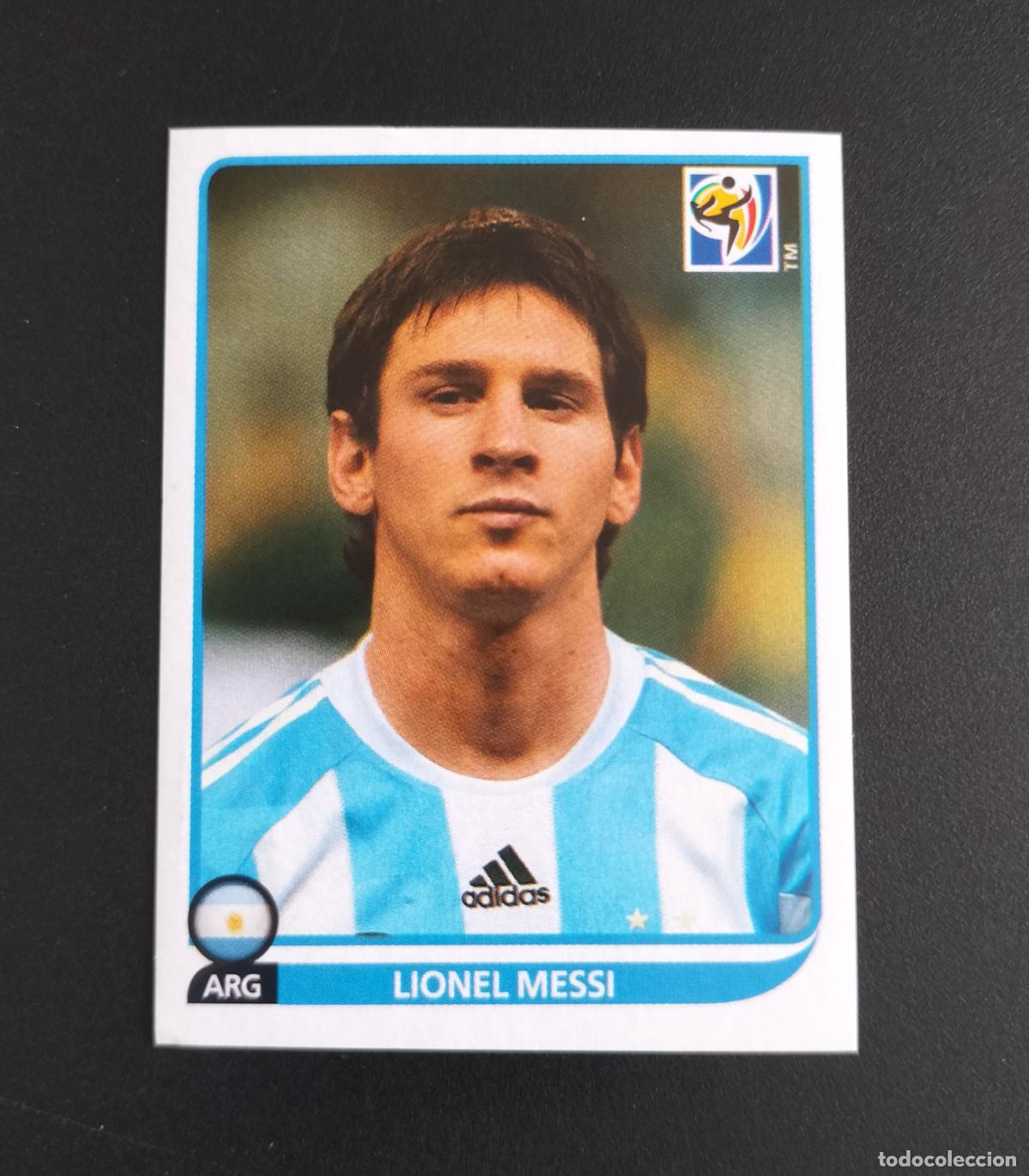 Cromos de F&uacute;tbol: 122 LIONEL MESSI ARGENTINA CROMOS MUNDIAL FUTBOL SOUTH AFRICA 2010 FIFA WORLD CUP PANINI