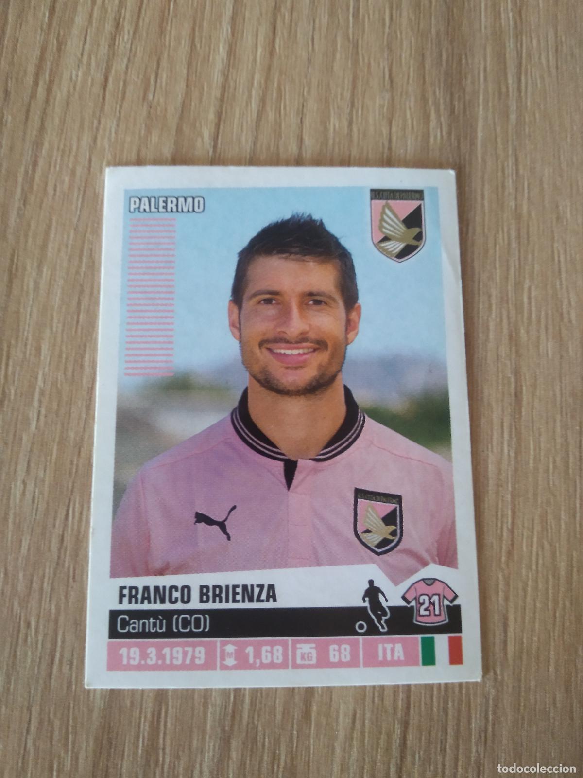 Football Stickers: 315 FRANCO BRIENZA PALERMO CROMO FUTBOL PANINI LIGA ITALIA 12-13 CALCIATORI 2012-2013