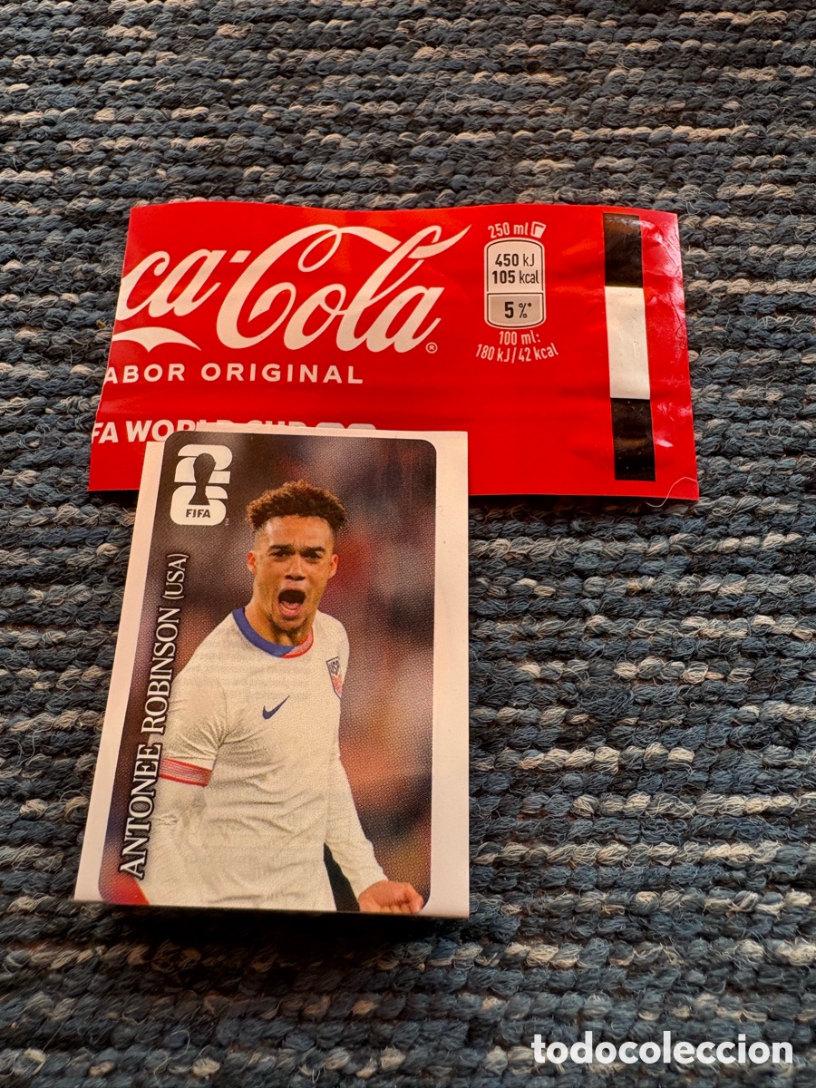 Cromos de F&uacute;tbol: STICKERS COCA-COLA - MUNDIAL 26