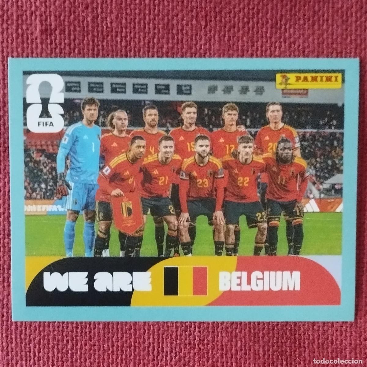 Cromos de F&uacute;tbol: SELECION DE BELGICA - BEL 3 - MUNDIAL DE FUTBOL - FIFA WORLD CUP - 2026