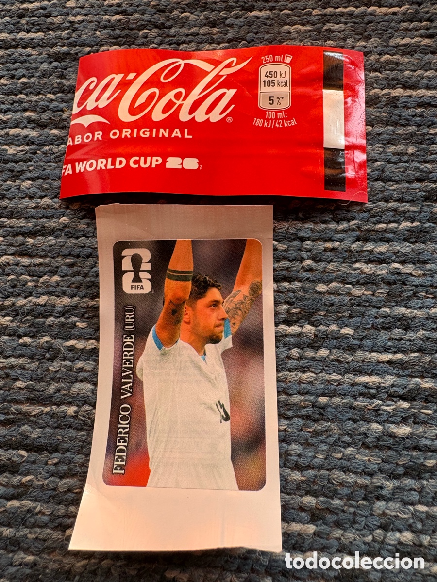 Cromos de F&uacute;tbol: COCA-COLA - MUNDIAL 26 - STICKERS