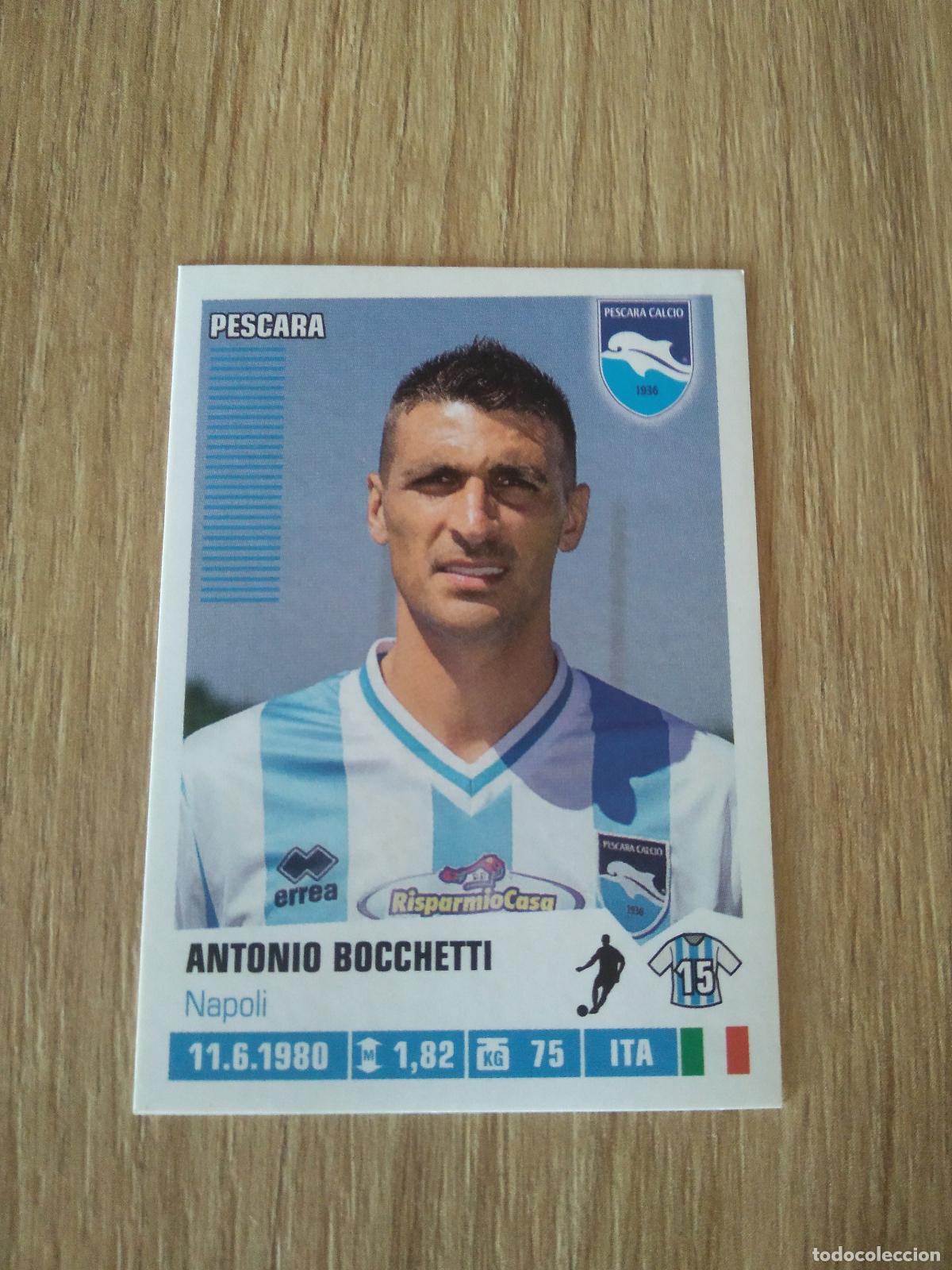 Cromos de F&uacute;tbol: 353 ANTONIO BOCCHETTI PESCARA CALCIO CROMO FUTBOL PANINI LIGA ITALIA 12-13 CALCIATORI 2012-2013