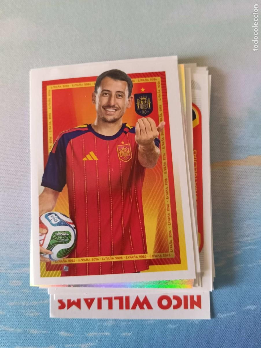 Football Stickers: Cromo N&ordm;51 Espa&ntilde;a 2026 Carrefour // Mikel Oyarzabal