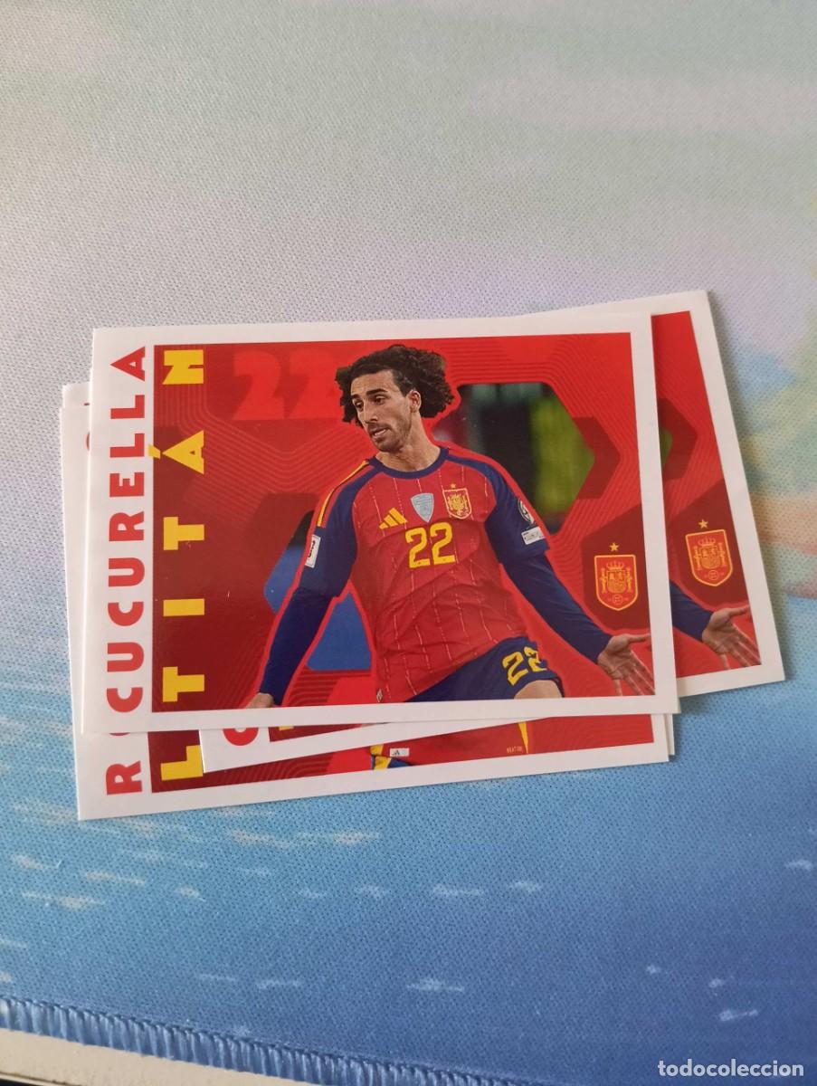 Football Stickers: Cromo N&ordm;67 Espa&ntilde;a 2026 Carrefour // Marc Cucurella