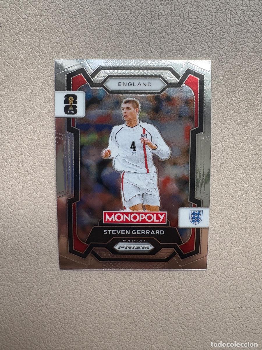 Football Stickers: 21. CROMO STEVEN GERRARD N 23 PRIZM MONOPOLY WORLD CUP 2026