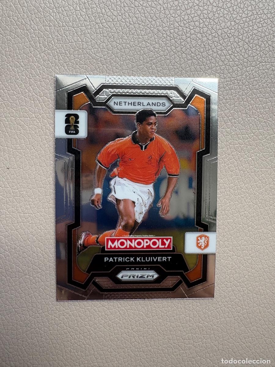 Cromos de f&uacute;tbol: 21. CROMO PATRICK KLUIVERT N 72 PRIZM MONOPOLY WORLD CUP 2026
