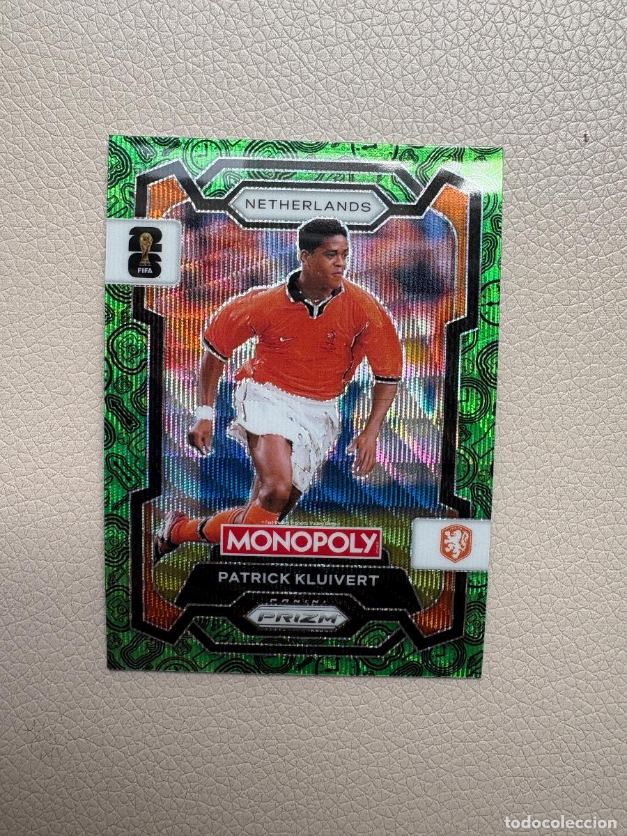 Cromos de f&uacute;tbol: 21. CROMO PATRICK KLUIVERT N 72 PARALELA PRIZM MONOPOLY WORLD CUP 2026