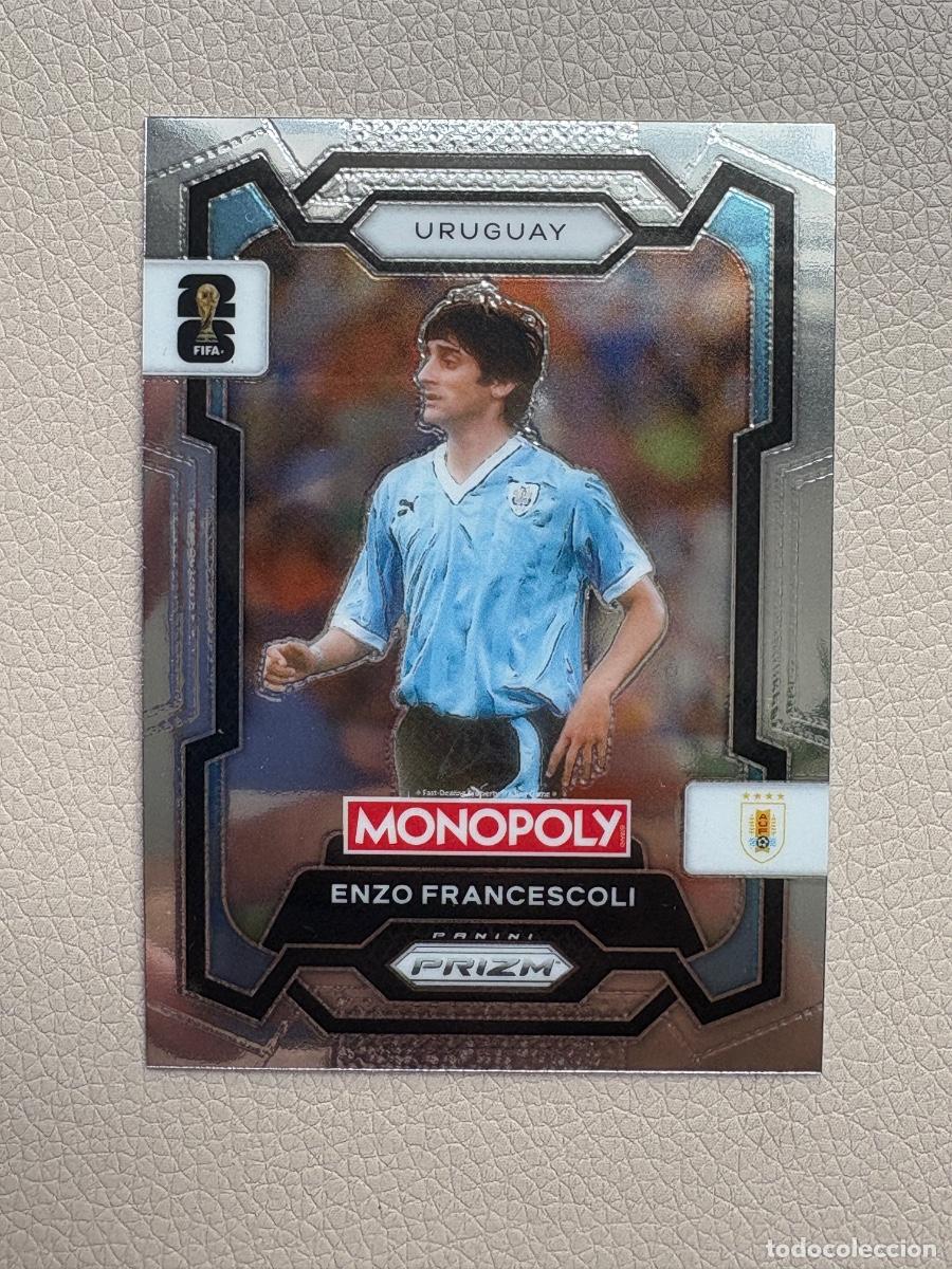 Cromos de F&uacute;tbol: 21. CROMO ENZO FRANCESCOLI N 69 PRIZM MONOPOLY WORLD CUP 2026