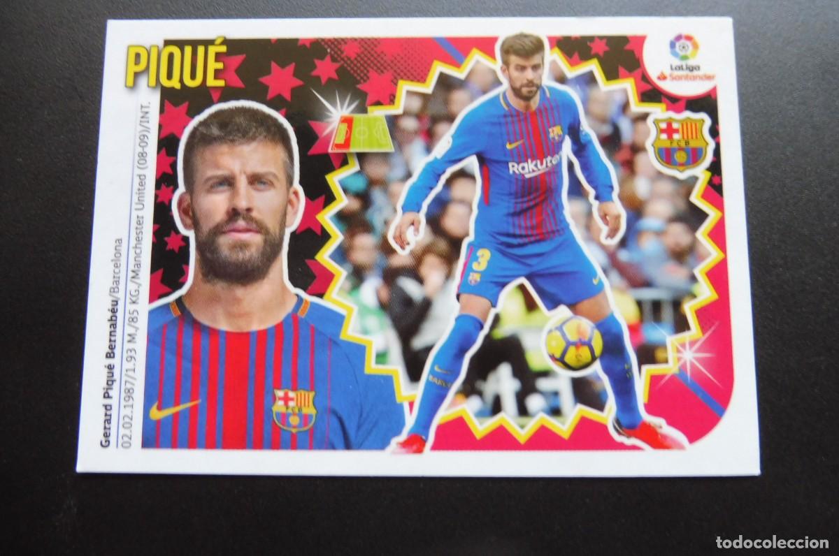 Cromos de f&uacute;tbol: CROMOS PANINI - LIGA SANTANDER 2018/19 ESTE - CF. BARCELONA N&Uacute;M 5 - PIQU&Eacute;