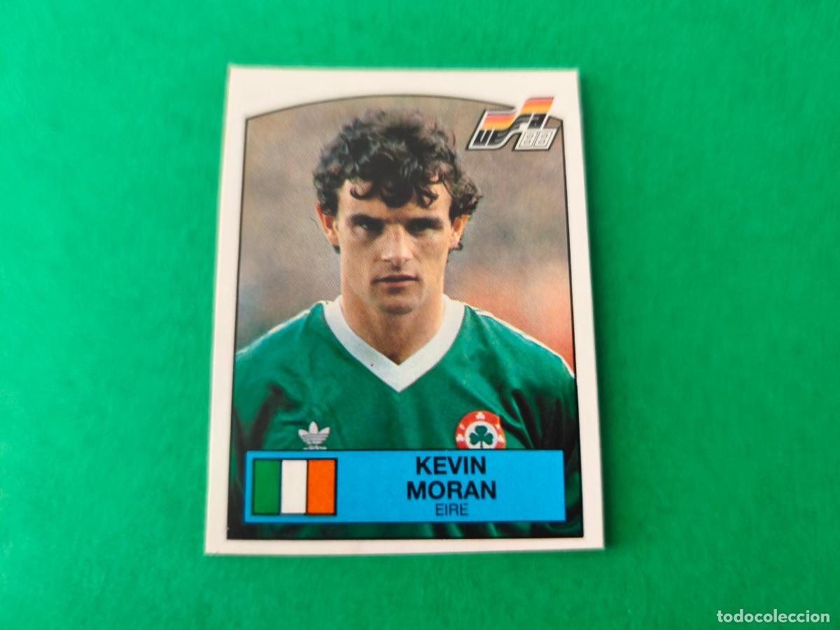 Cromos de Futebol: CROMO FUTBOL MORAN EIRE RECORTADO N&ordm; 191 EUROCOPA EURO 88 PANINI