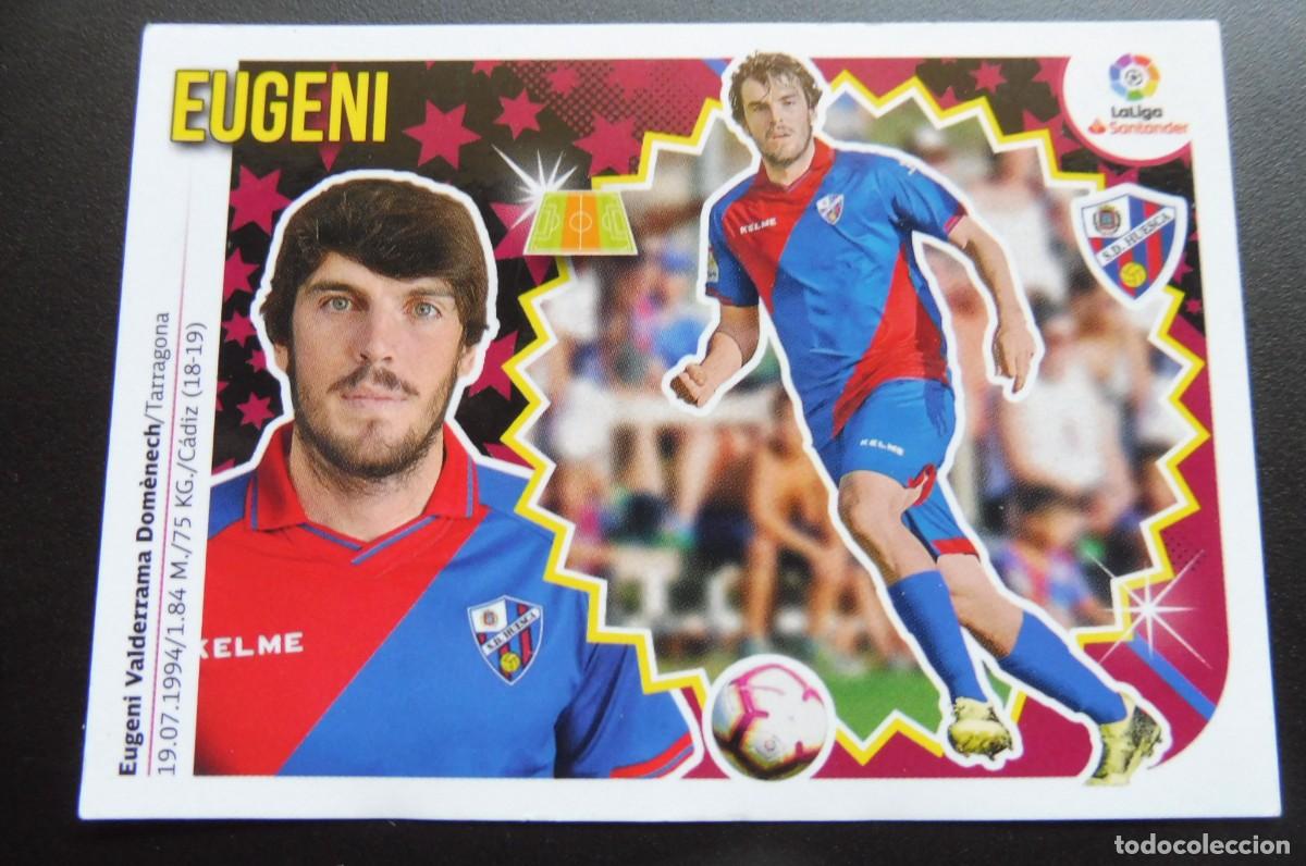 Cromos de Futebol: CROMOS PANINI - LIGA SANTANDER 2018/19 ESTE - SD HUESCA N&Uacute;M 7B - EUGENI