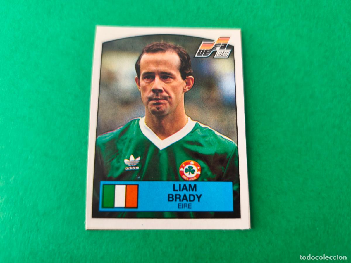 Cromos de Futebol: CROMO FUTBOL BRADY EIRE RECORTADO N&ordm; 199 EUROCOPA EURO 88 PANINI