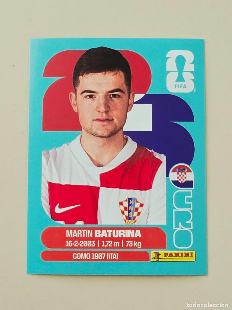 Cromos de Futebol: CRO 11 Martin Baturina, Croacia, Panini FIFA World Cup Mundial 2026 Sticker