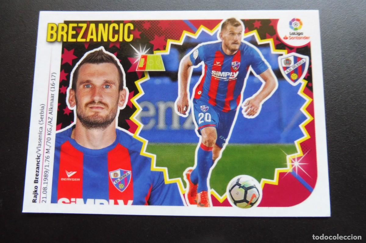 Cromos de F&uacute;tbol: CROMOS PANINI - LIGA SANTANDER 2018/19 ESTE - SD HUESCA N&Uacute;M 7A - BREZANCIC