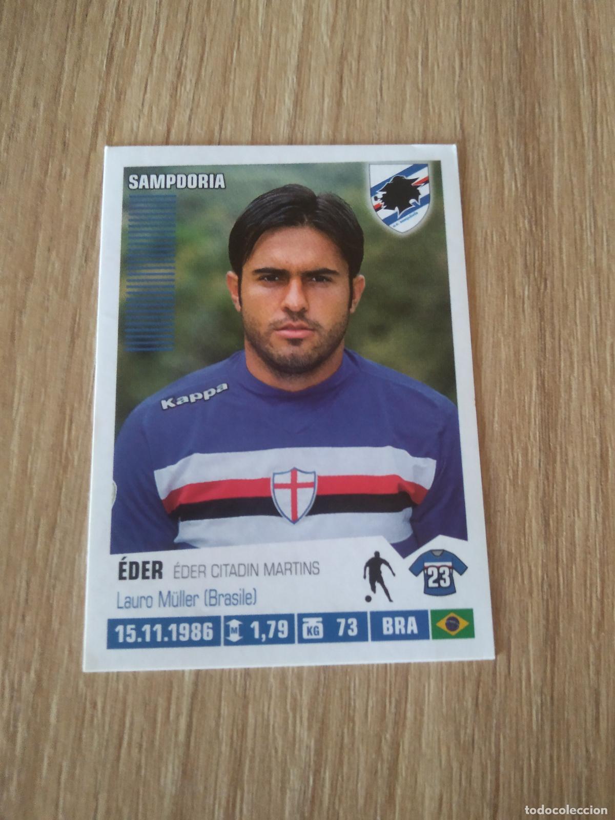 Cromos de F&uacute;tbol: 413 EDER SAMPDORIA CROMO FUTBOL PANINI LIGA ITALIA 12-13 CALCIATORI 2012-2013