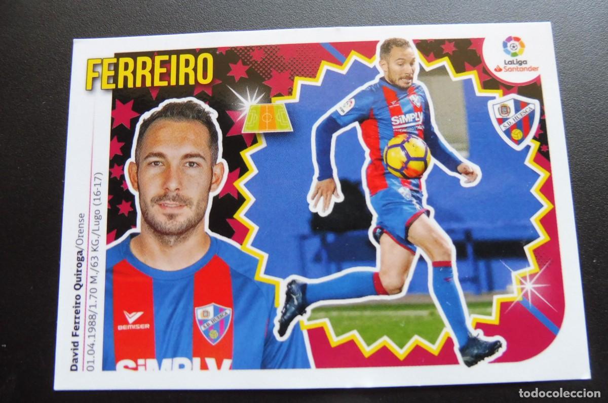 Cromos de F&uacute;tbol: CROMOS PANINI - LIGA SANTANDER 2018/19 ESTE - SD HUESCA N&Uacute;M 12 - FERREIRO