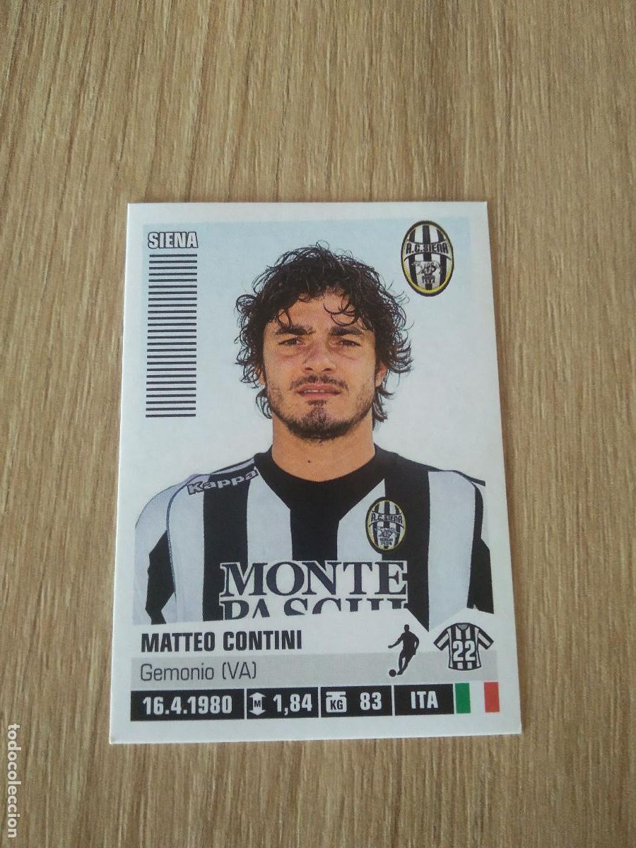 Cromos de F&uacute;tbol: 419 MATTEO CONTINI SIENA CROMO FUTBOL PANINI LIGA ITALIA 12-13 CALCIATORI 2012-2013