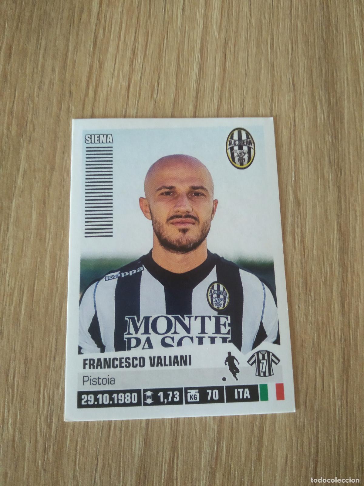 Cromos de F&uacute;tbol: 428 FRANCESCO VALIANI SIENA CROMO FUTBOL PANINI LIGA ITALIA 12-13 CALCIATORI 2012-2013