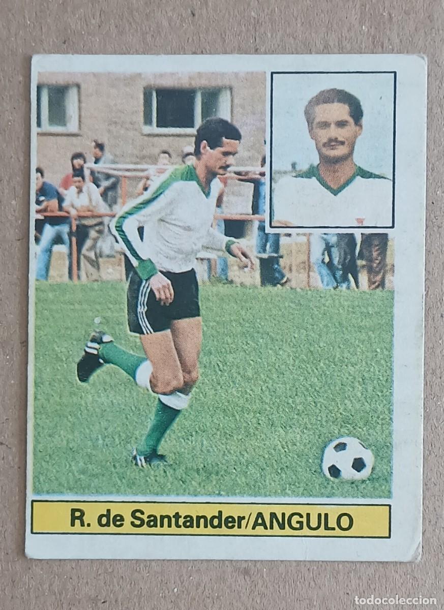 Cromos de F&uacute;tbol: &Uacute;LTIMO FICHAJE n&ordm; 14 ANGULO RACING DE SANTANDER EDICIONES ESTE LIGA 81-82.