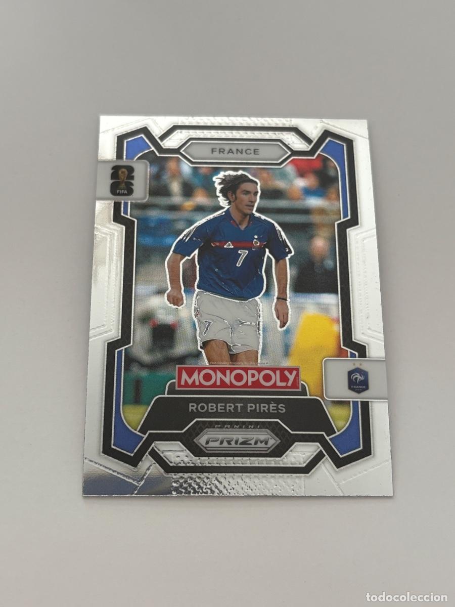 Cromos de F&uacute;tbol: 21. CROMO ZINEDINE ZIDANE N 10 PRIZM MONOPOLY WORLD CUP 2026
