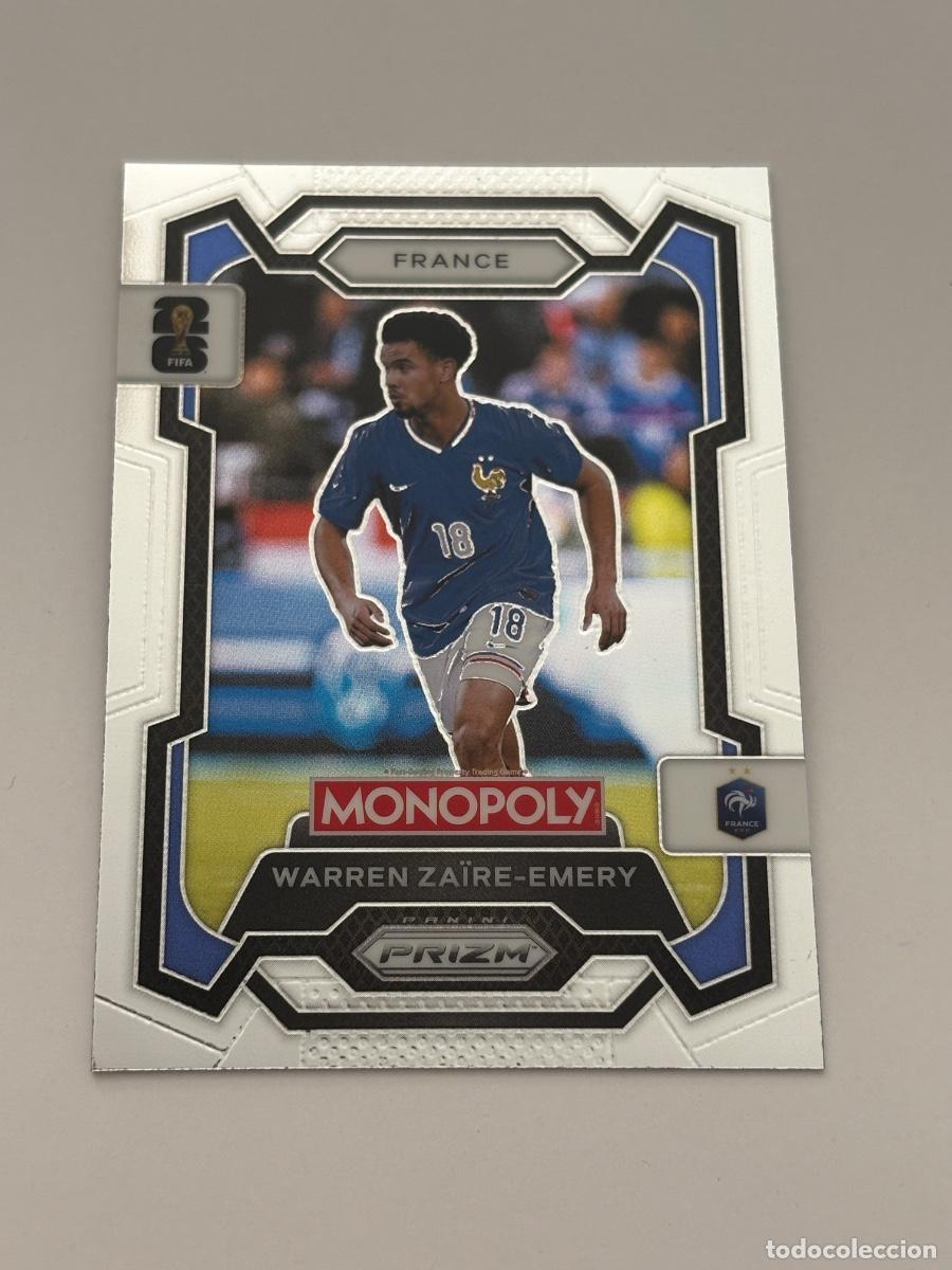 Cromos de F&uacute;tbol: 21. CROMO WARREN ZAIRE- EMERY N 11 PRIZM MONOPOLY WORLD CUP 2026