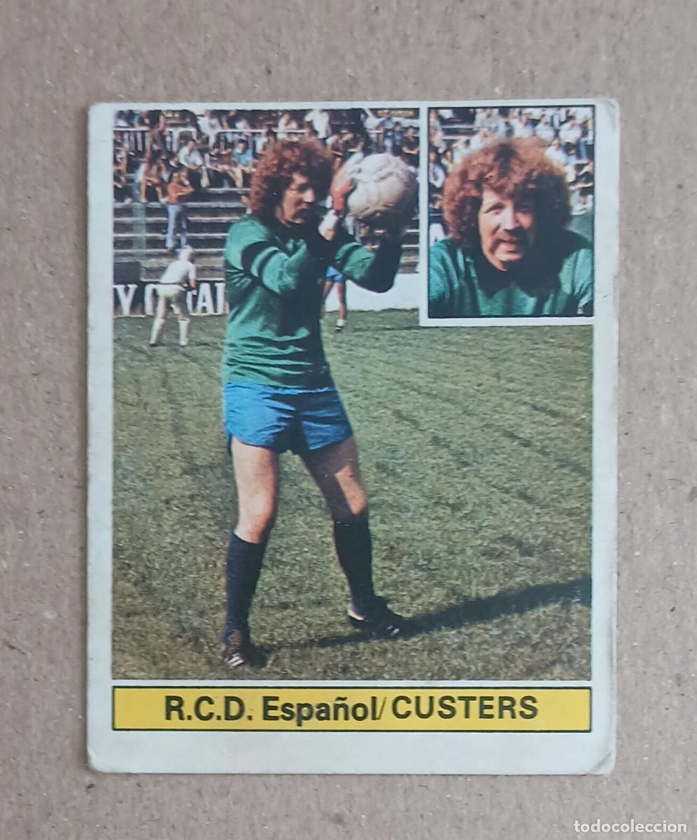Cromos de F&uacute;tbol: &Uacute;LTIMO FICHAJE n&ordm; 27 CUSTERS ESPA&Ntilde;OL EDICIONES ESTE LIGA 81-82.
