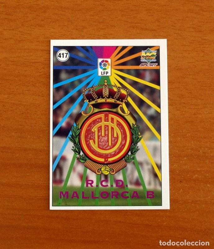 Cromos de F&uacute;tbol: Mallorca B -N&ordm; 417 Escudo-Plantilla -Error- Mundicromo Las Fichas de la Liga 1998-1999-98-99