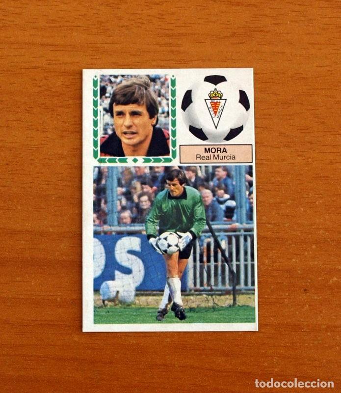 Cromos de F&uacute;tbol: Real Murcia - Mora - Fichaje n&ordm; 16 - Ediciones Este Liga 1983-1984, 83-84 - Nunca pegado