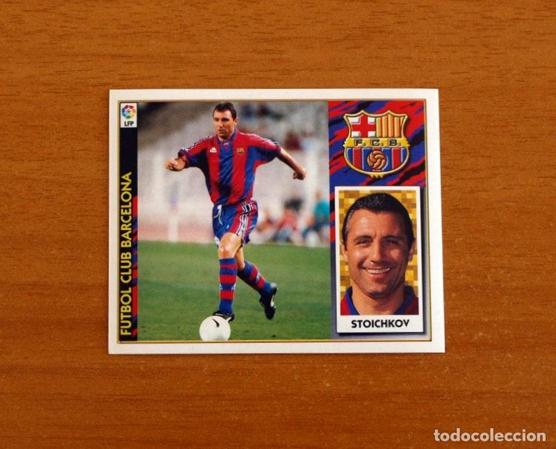 Cromos de f&uacute;tbol: F&uacute;tbol Club Barcelona - Stoichkov - Ediciones Este Liga 1997-1998, 97-98 - Nunca Pegado