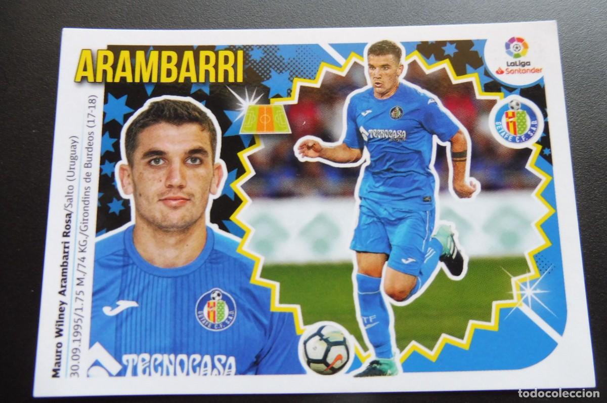 Cartes &agrave; collectionner de Football: CROMOS PANINI - LIGA SANTANDER 2018/19 ESTE - GETAFE CF. - N&Uacute;M 8 - ARAMBARRI